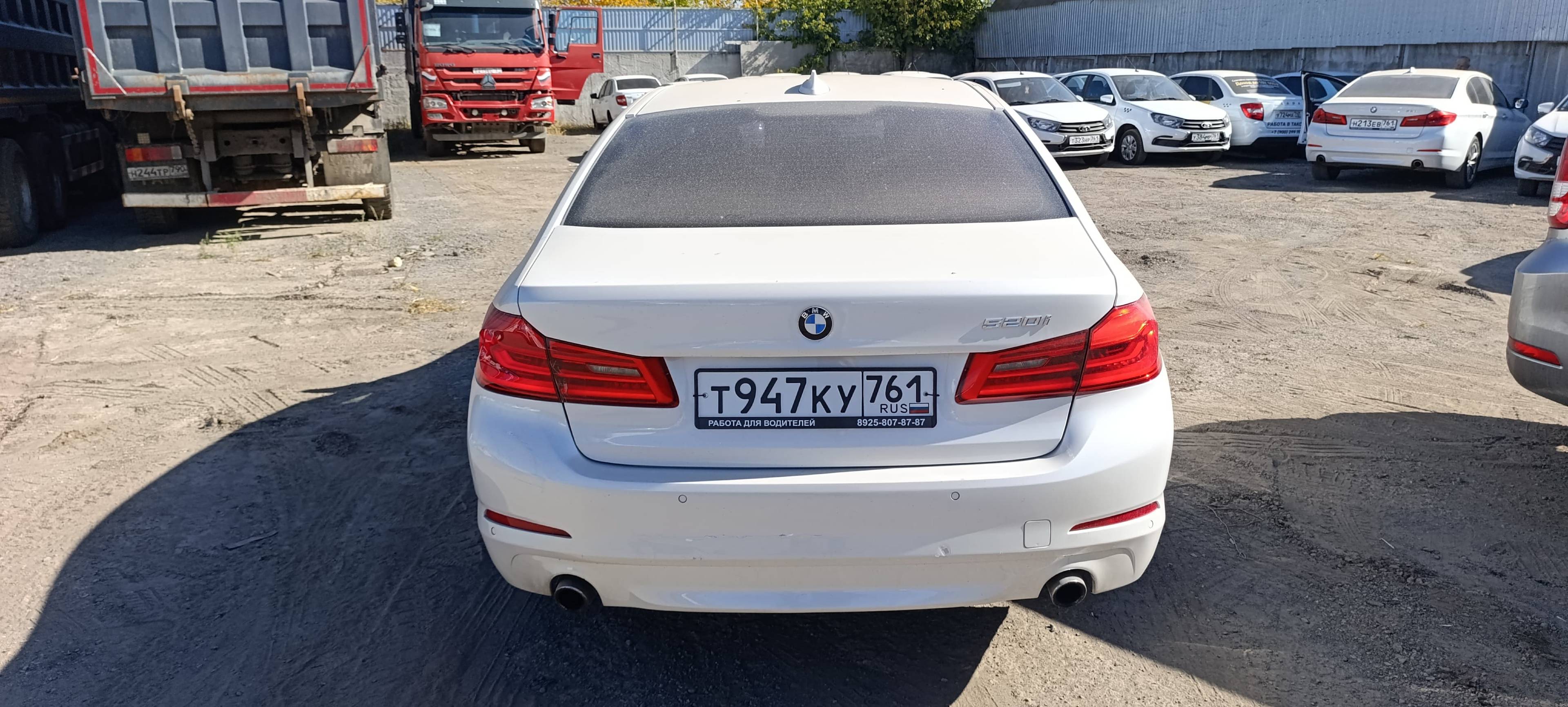 BMW 5 серия,  263 218 км, 2018 года в лизинг