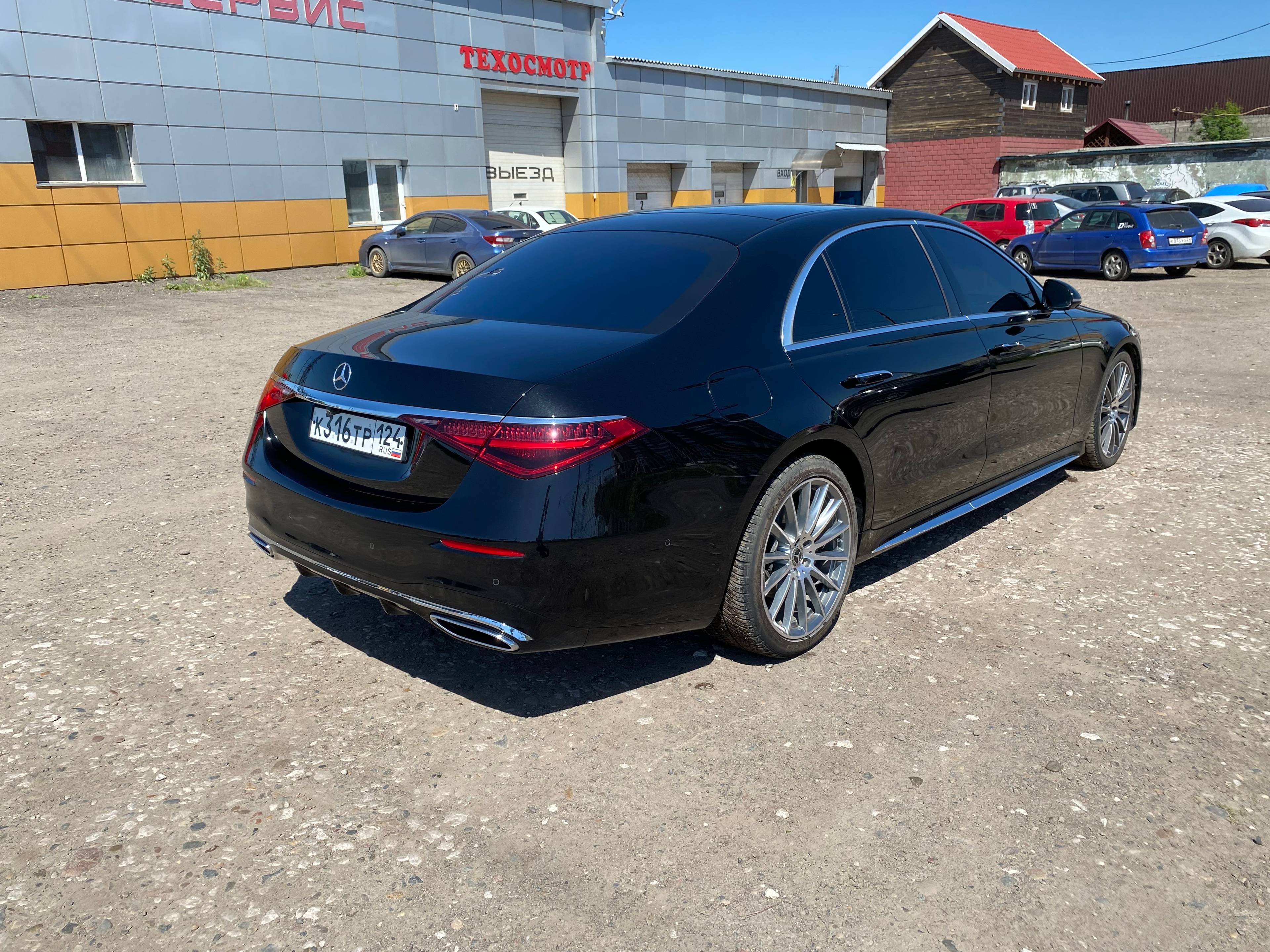 Mercedes-Benz S седан,  28 593 км, 2021 года в лизинг