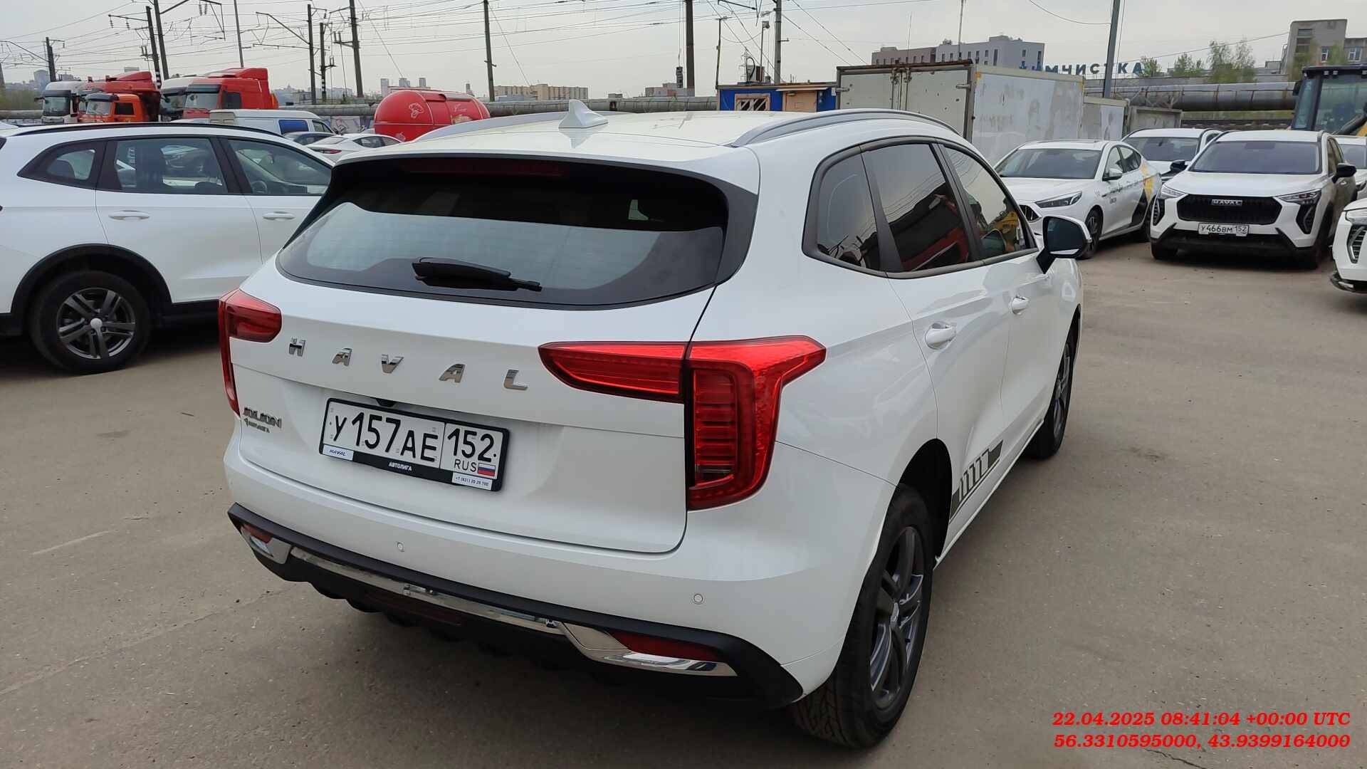 Haval Jolion,  55 000 км, 2023 года в лизинг