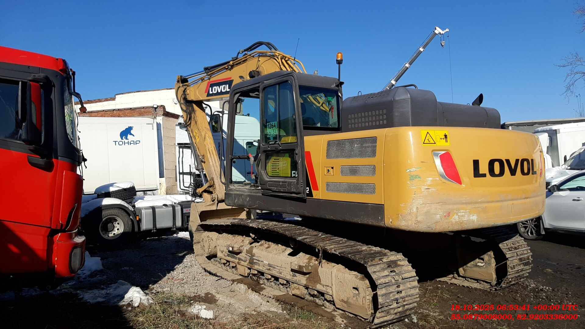 LOVOL FR245E2,  4 896 км, 2023 года в лизинг