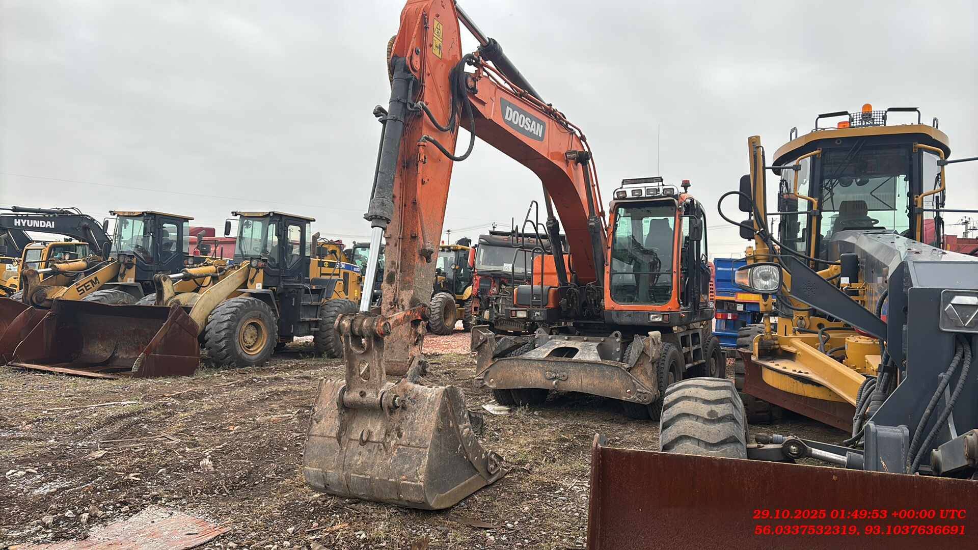 DOOSAN/DEVELON DX190WA, 2021 года в лизинг