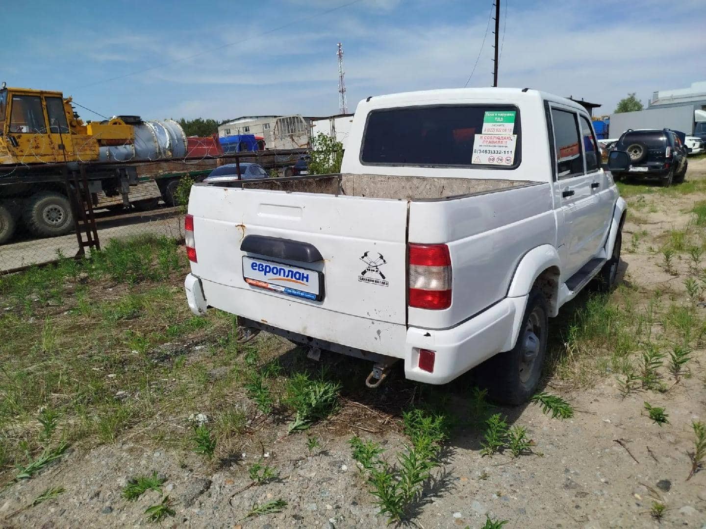 УАЗ Pickup,  124 498 км, 2024 года в лизинг