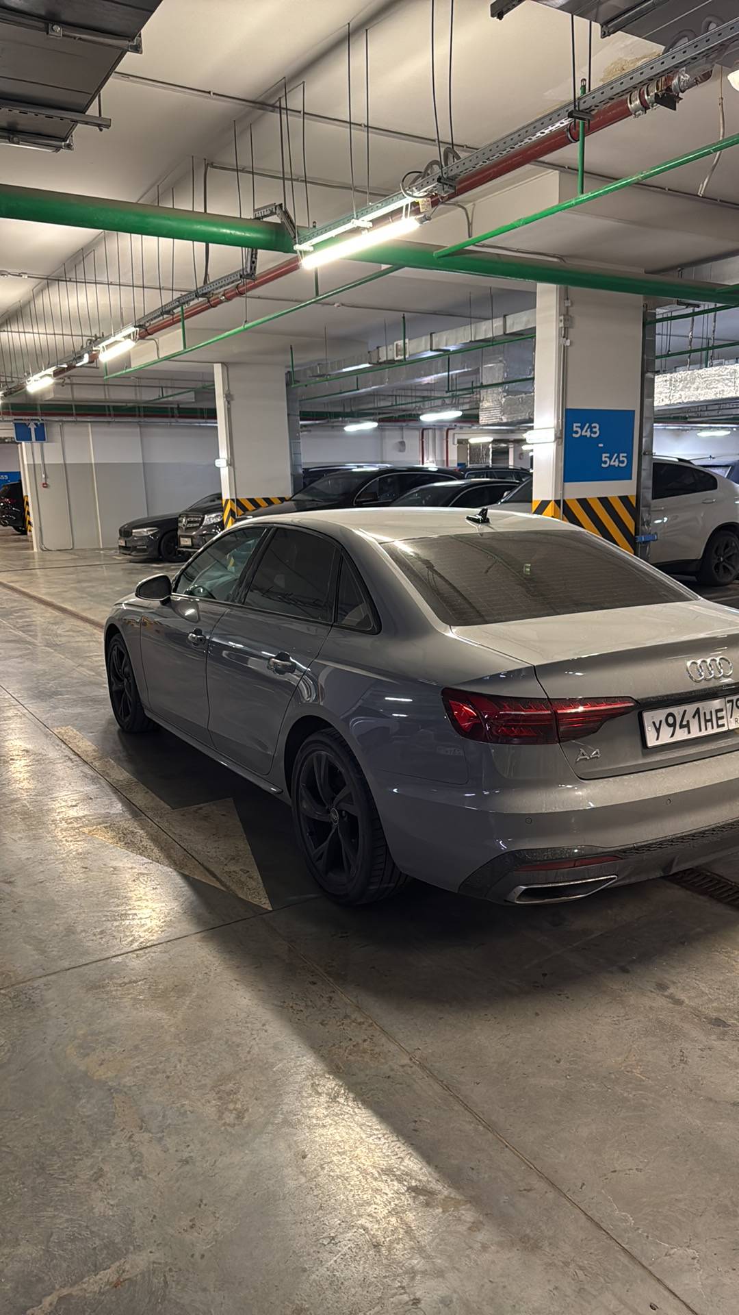 Audi A4,  34 884 км, 2021 года в лизинг