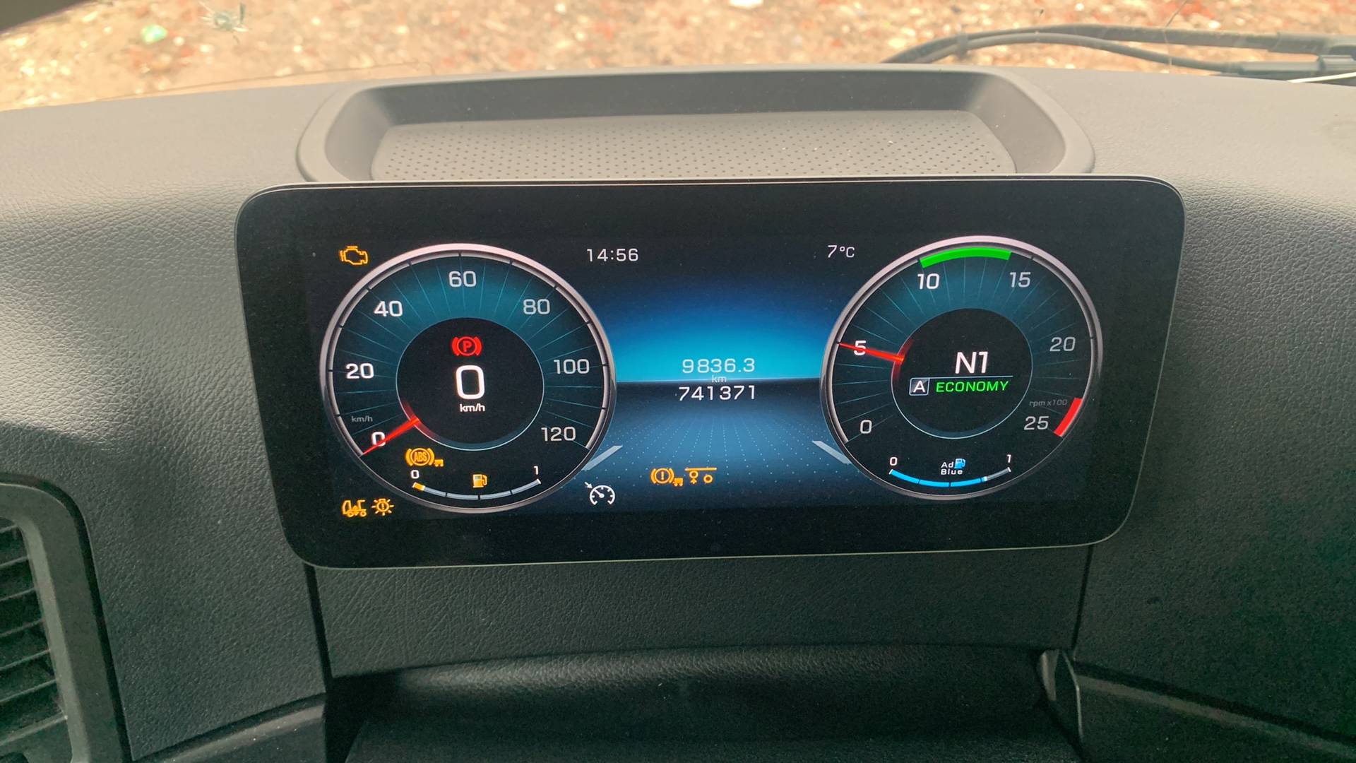 Mercedes-Benz Actros 5 1845 LS 4x2 (BigSpace),  741 371 км, 2021 года в лизинг