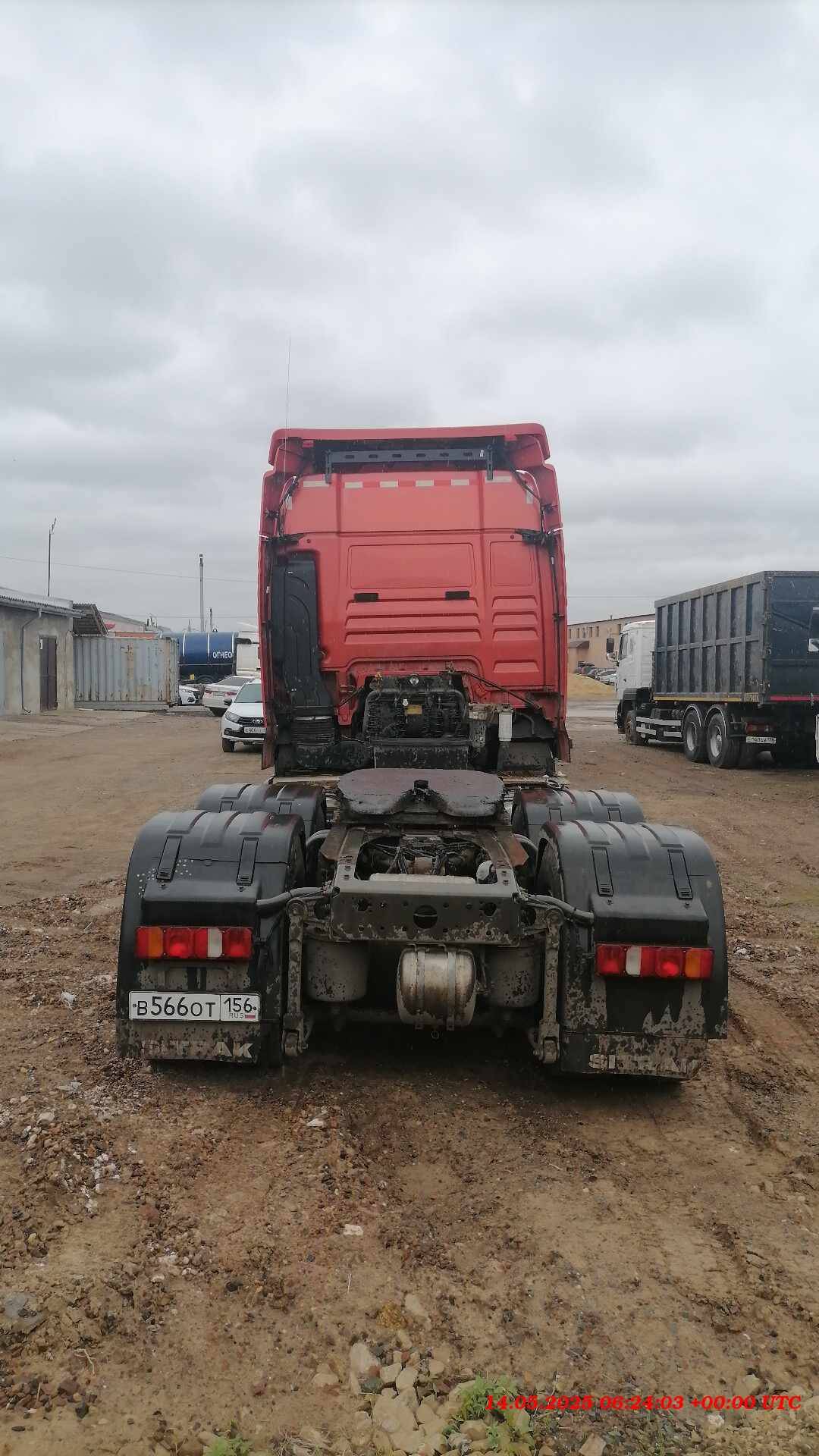 Sitrak С7Н MAX 6×4 ZZ4256V364HE,  318 587 км, 2022 года в лизинг