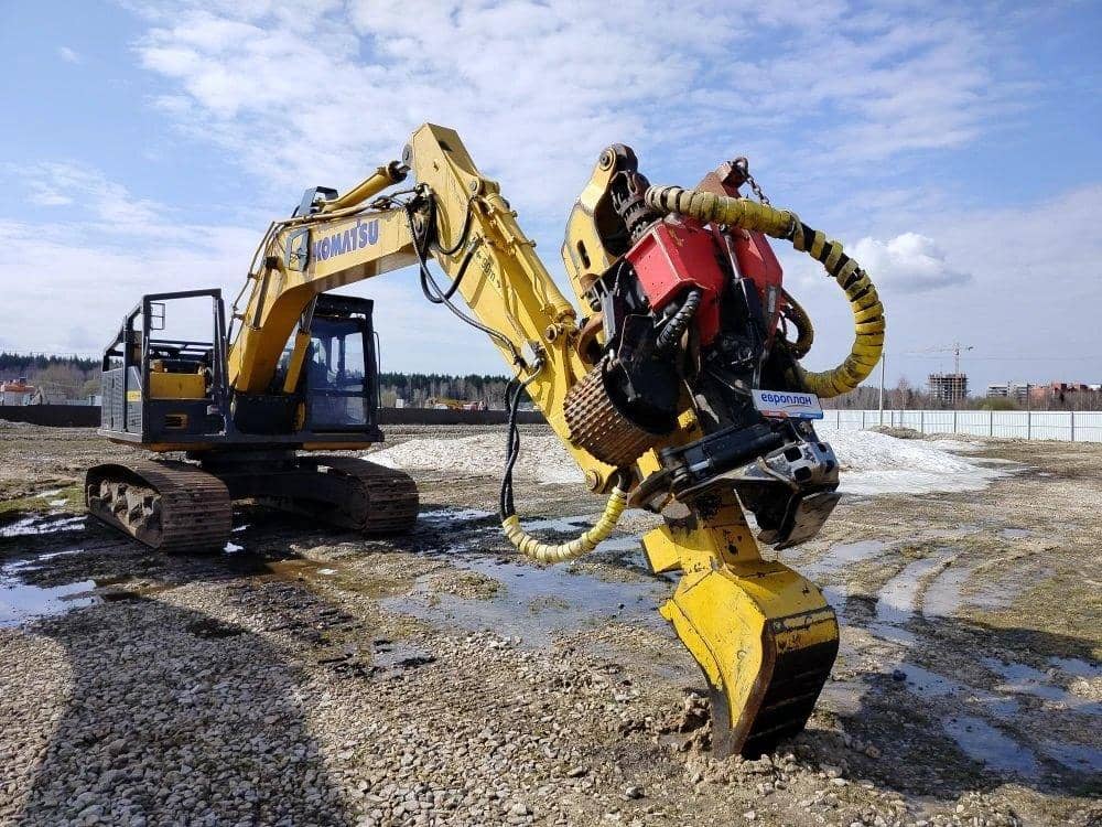 KOMATSU PC210LC-10M0 с харвестрной головкой Komatsu C144, 2021 года в лизинг