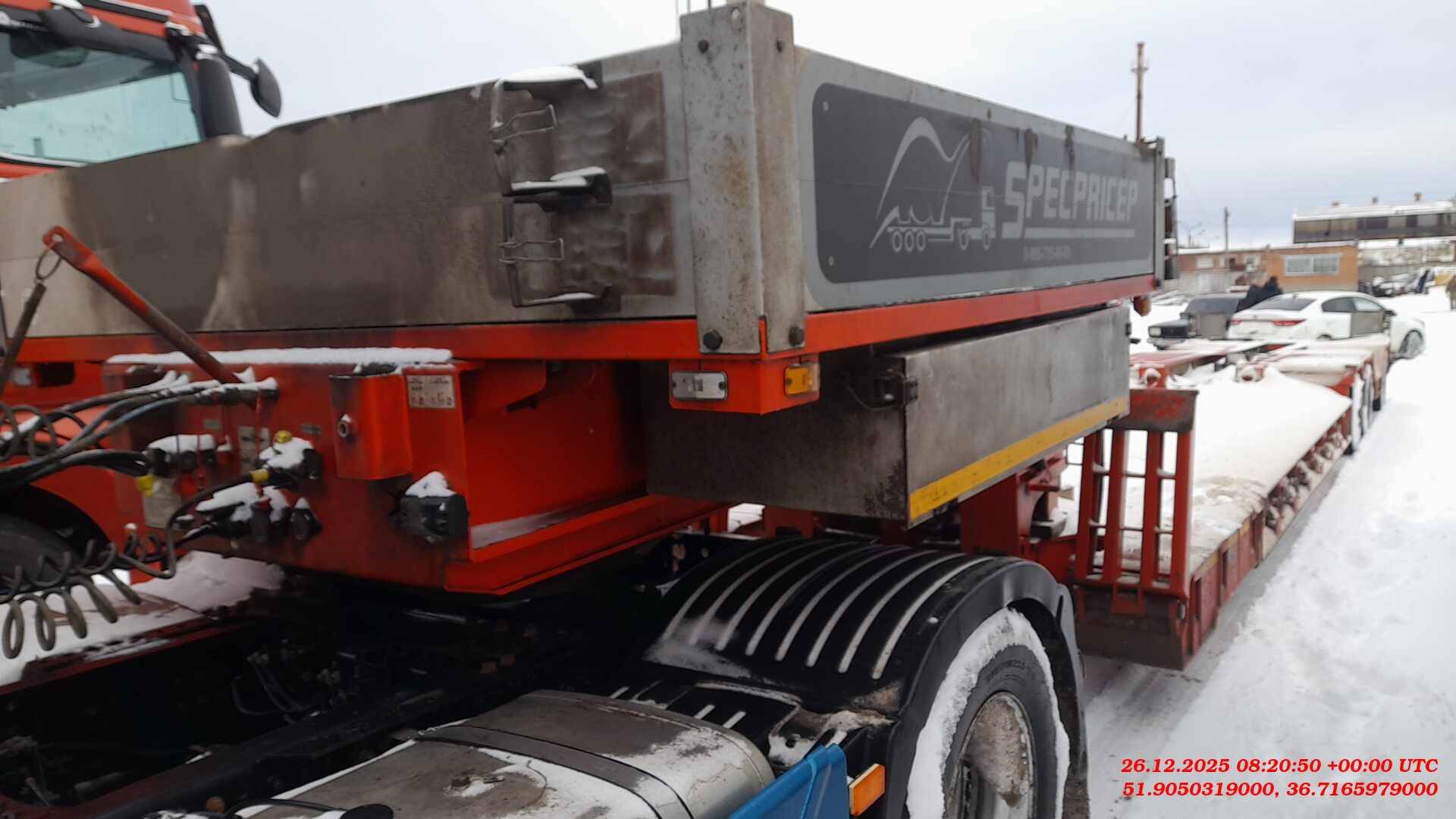 Компания СпецПрицеп Тяжеловоз низкорамный 9942D3, 2022 года в лизинг