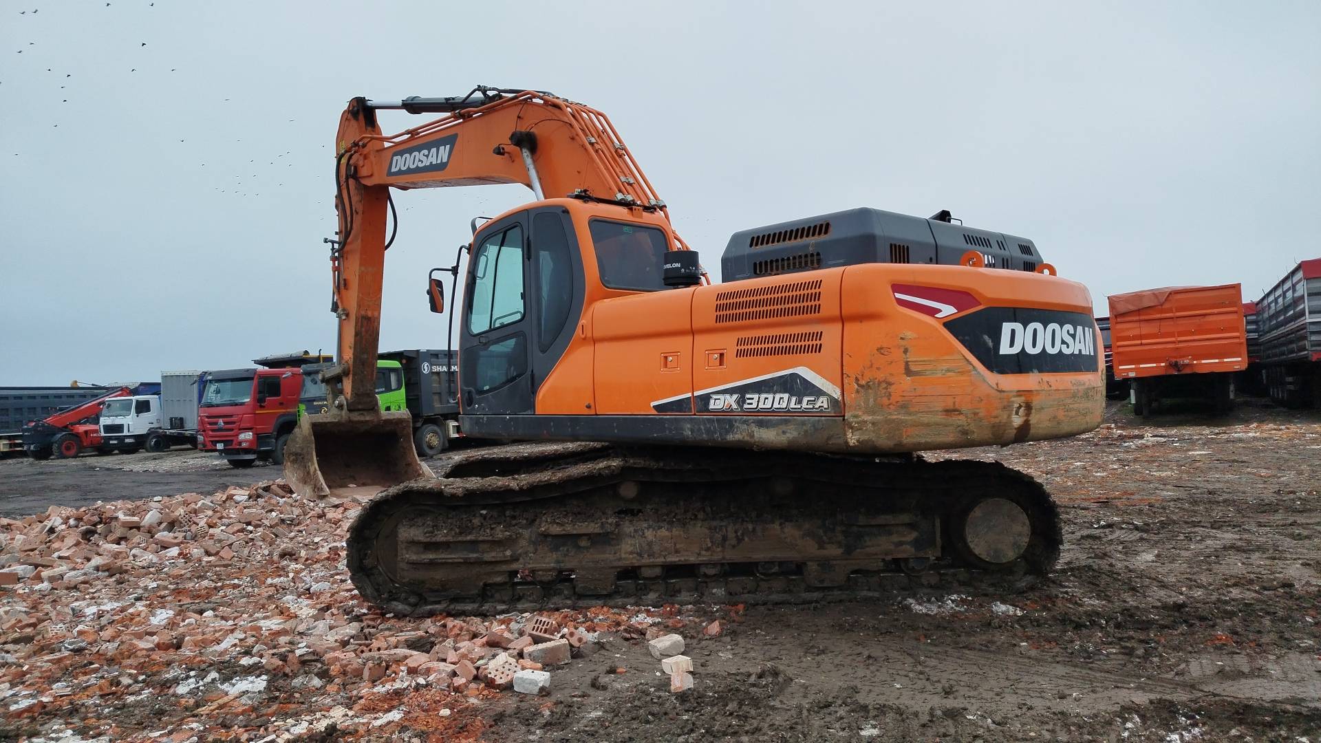 DOOSAN/DEVELON DX300LCA-7M,  2 423 км, 2023 года в лизинг