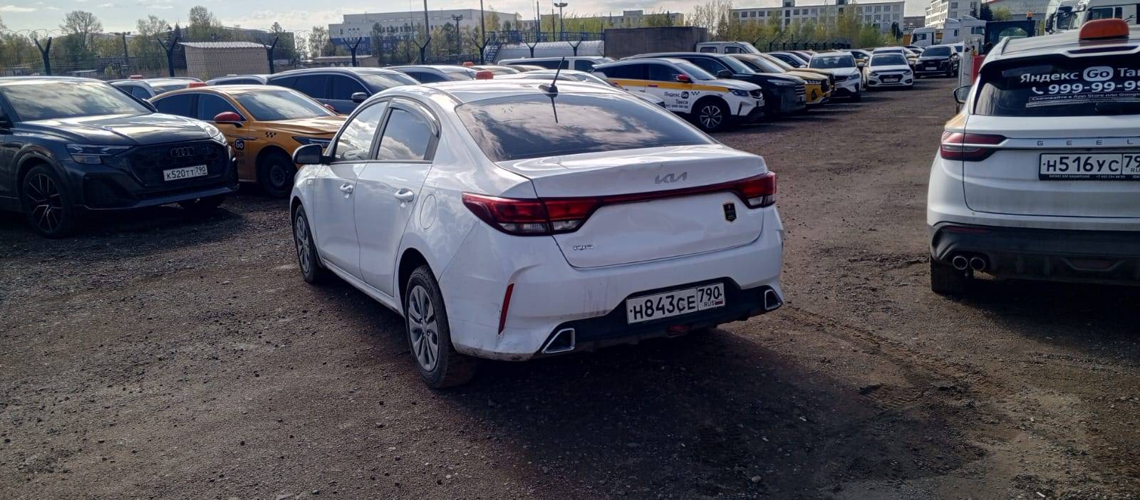 KIA Rio,  240 887 км, 2021 года в лизинг