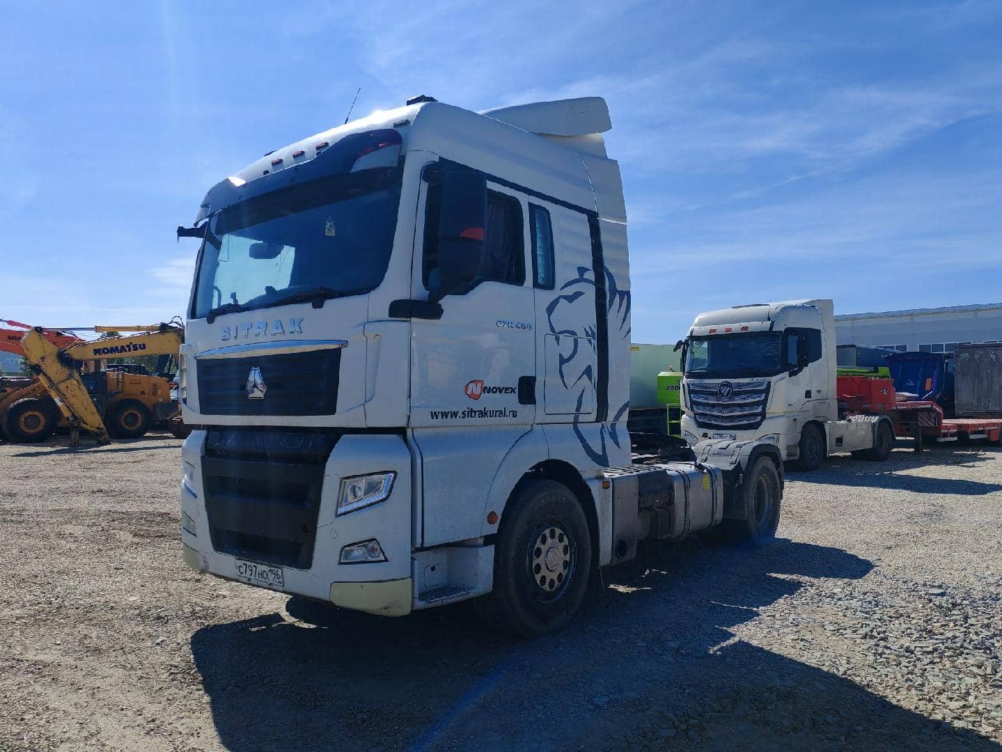 Sitrak ZZ4186V391HE,  462 442 км, 2023 года в лизинг