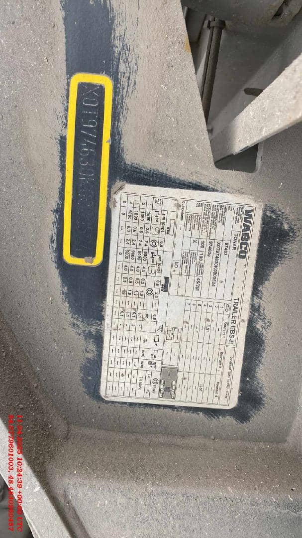 Тонар Тентованный 97463, 2019 года