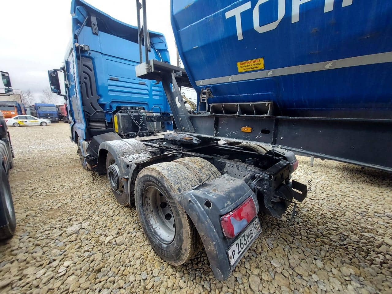 MAN TGX 26.440 6X2/2 BLS,  534 000 км, 2019 года в лизинг