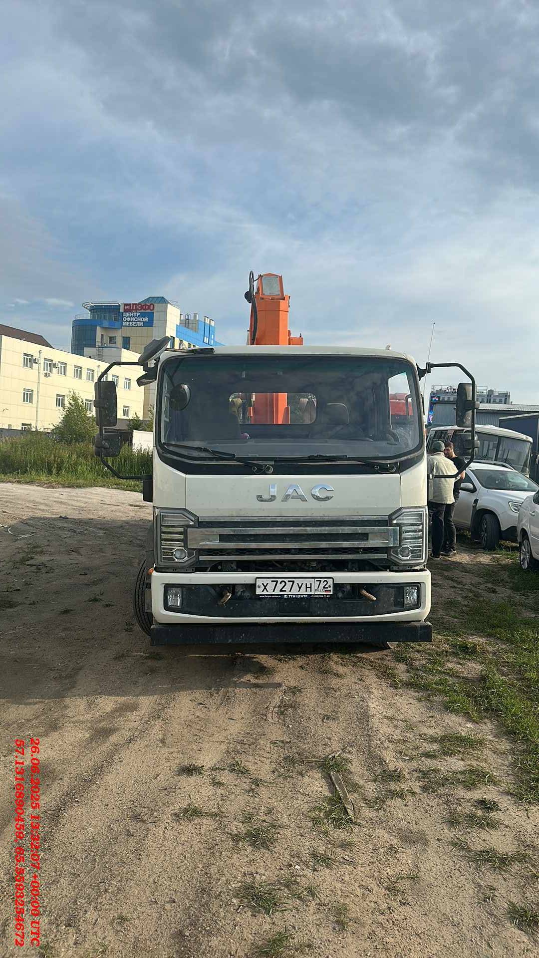 JAC N 120,  16 029 км, 2023 года в лизинг