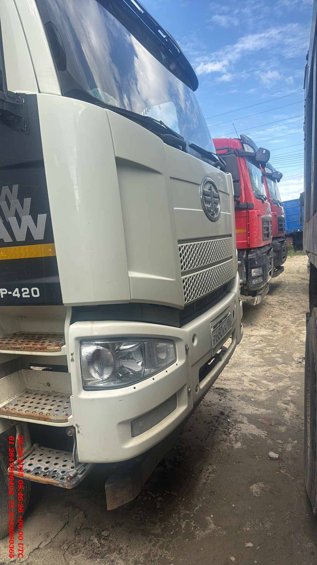 FAW CA3250P66K24L1TE5 6x6,  59 000 км, 2022 года в лизинг
