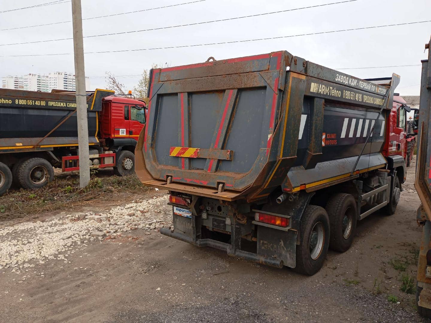 HOWO ZZ3256V384GE 6x4,  124 671 км, 2023 года в лизинг