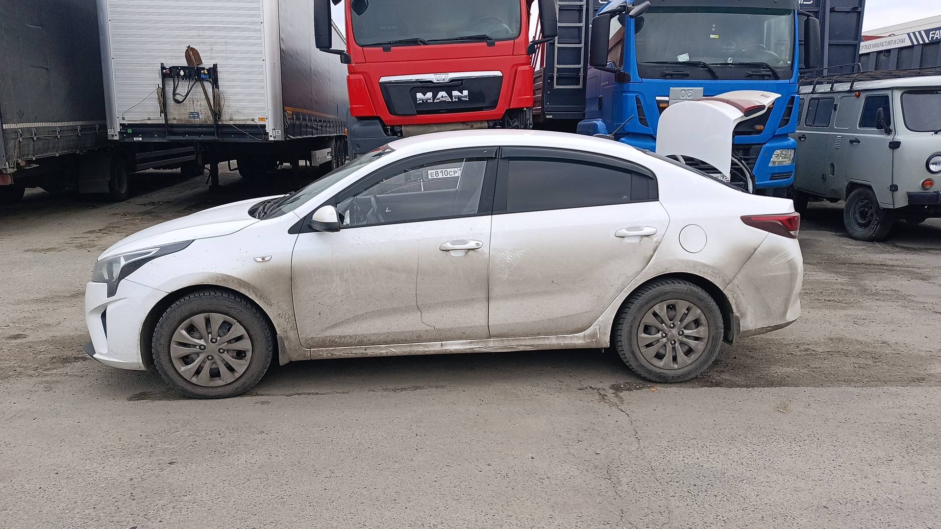 KIA Rio,  117 893 км, 2021 года в лизинг