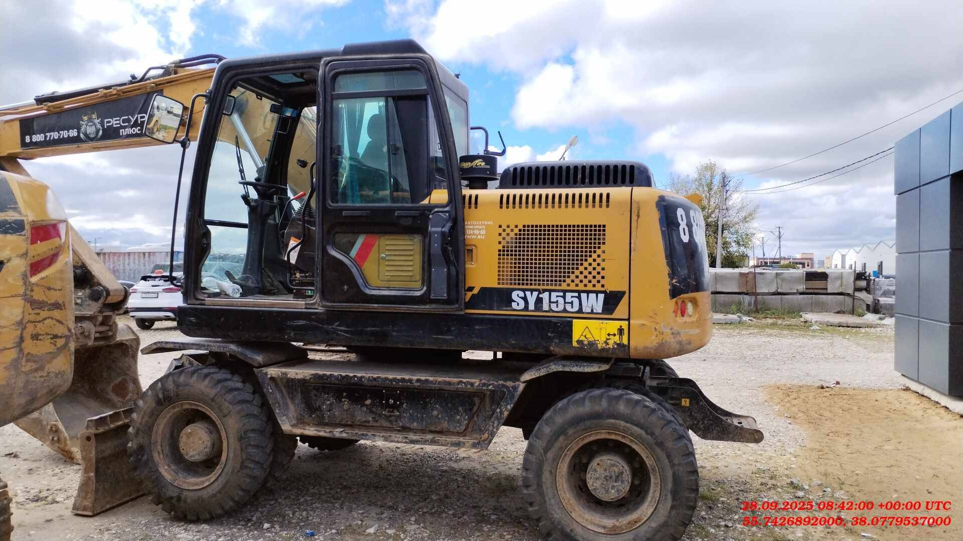 SANY SY155W, 2022 года в лизинг