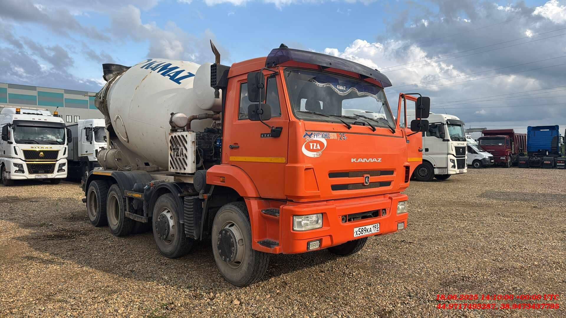 КАМАЗ 6540-A5,  129 376 км, 2020 года