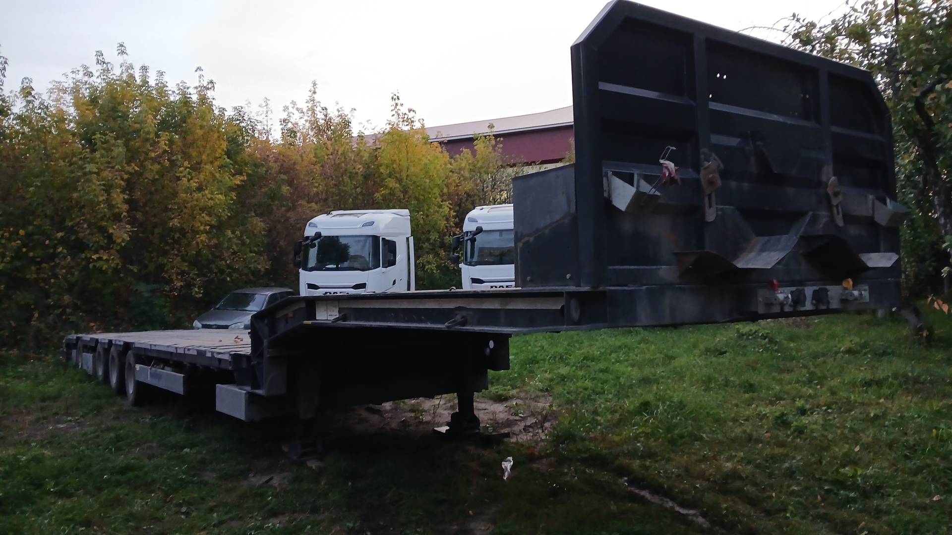 НОВТРАК Meusburger Тяжеловоз низкорамный раздвижной, ТP-480