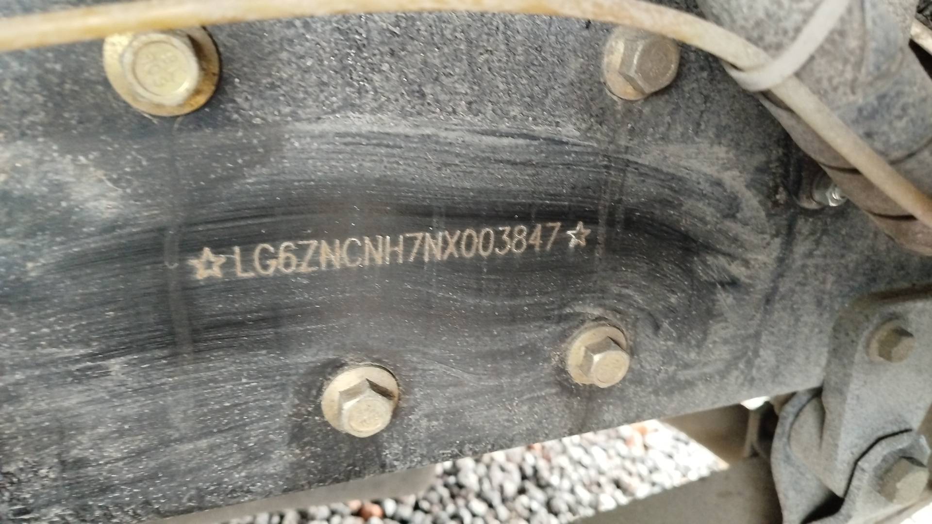 DAYUN 4250 6х4 CNG,  81 343 км, 2022 года в лизинг