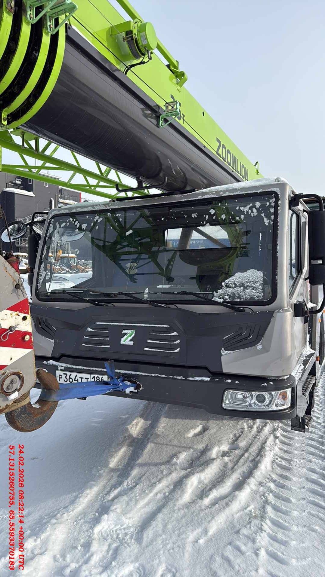 Zoomlion ZTC250V,  6 935 км, 2023 года