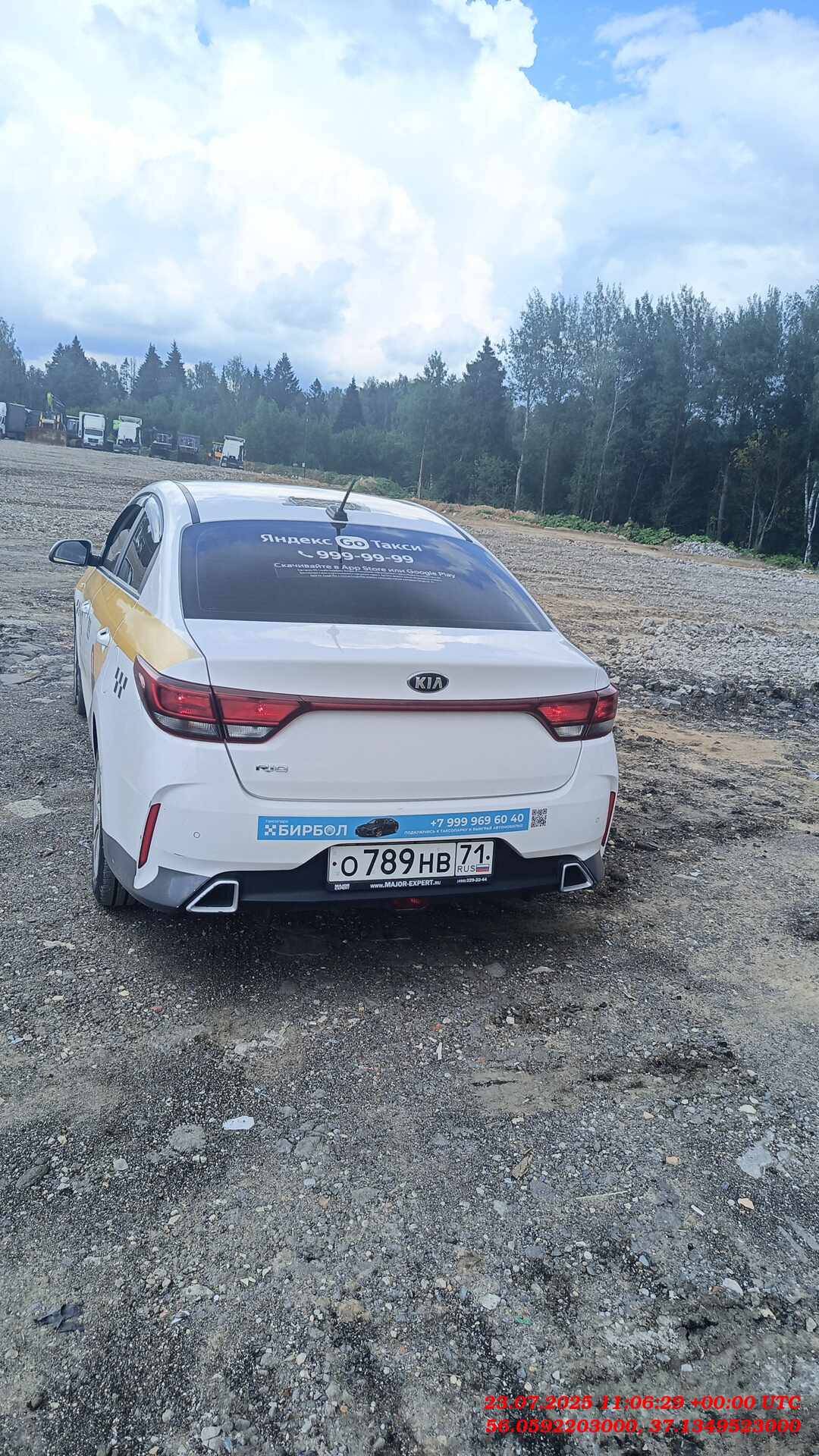 KIA Rio,  214 833 км, 2021 года в лизинг