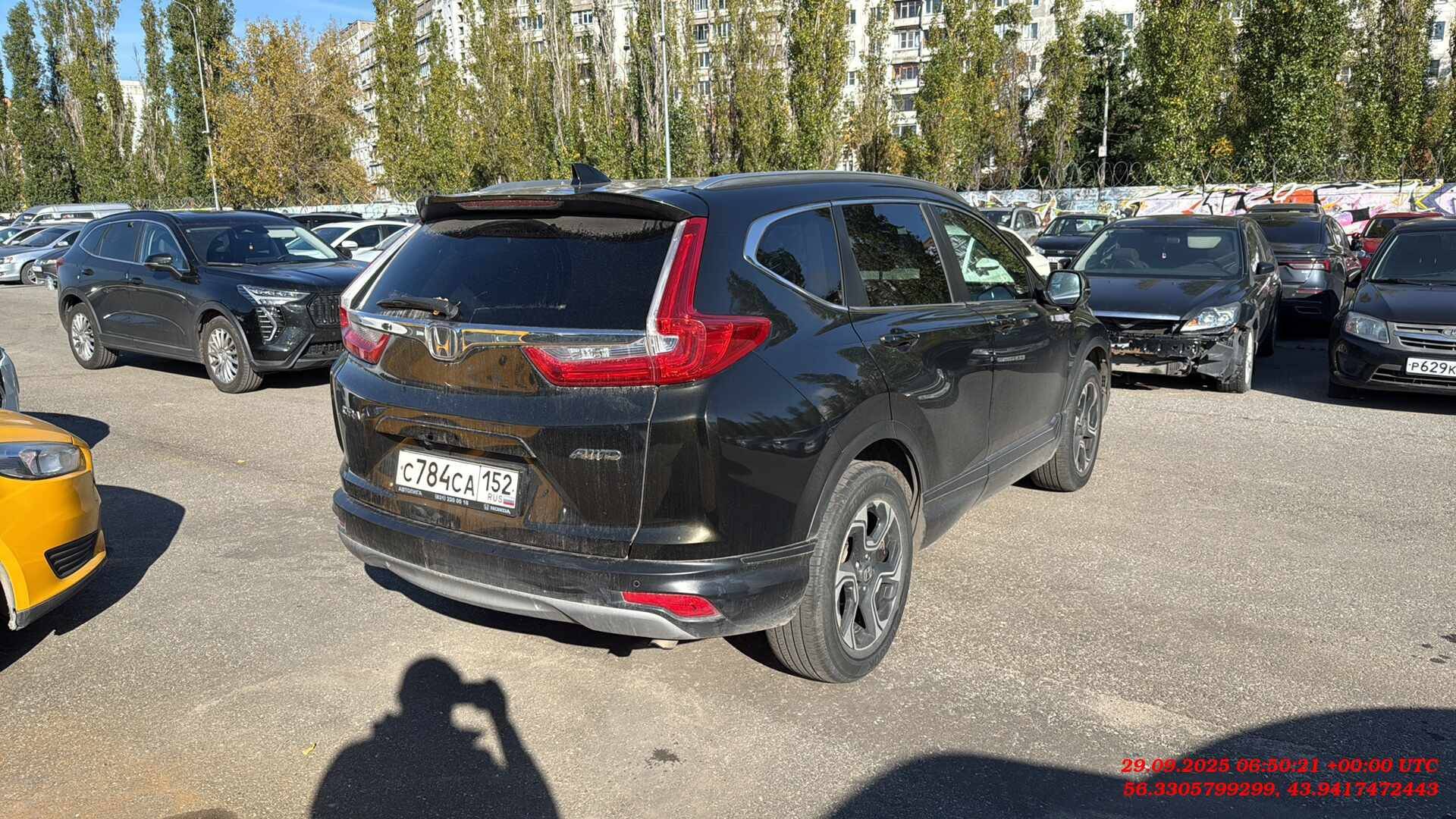 Honda CR-V,  71 000 км, 2019 года в лизинг