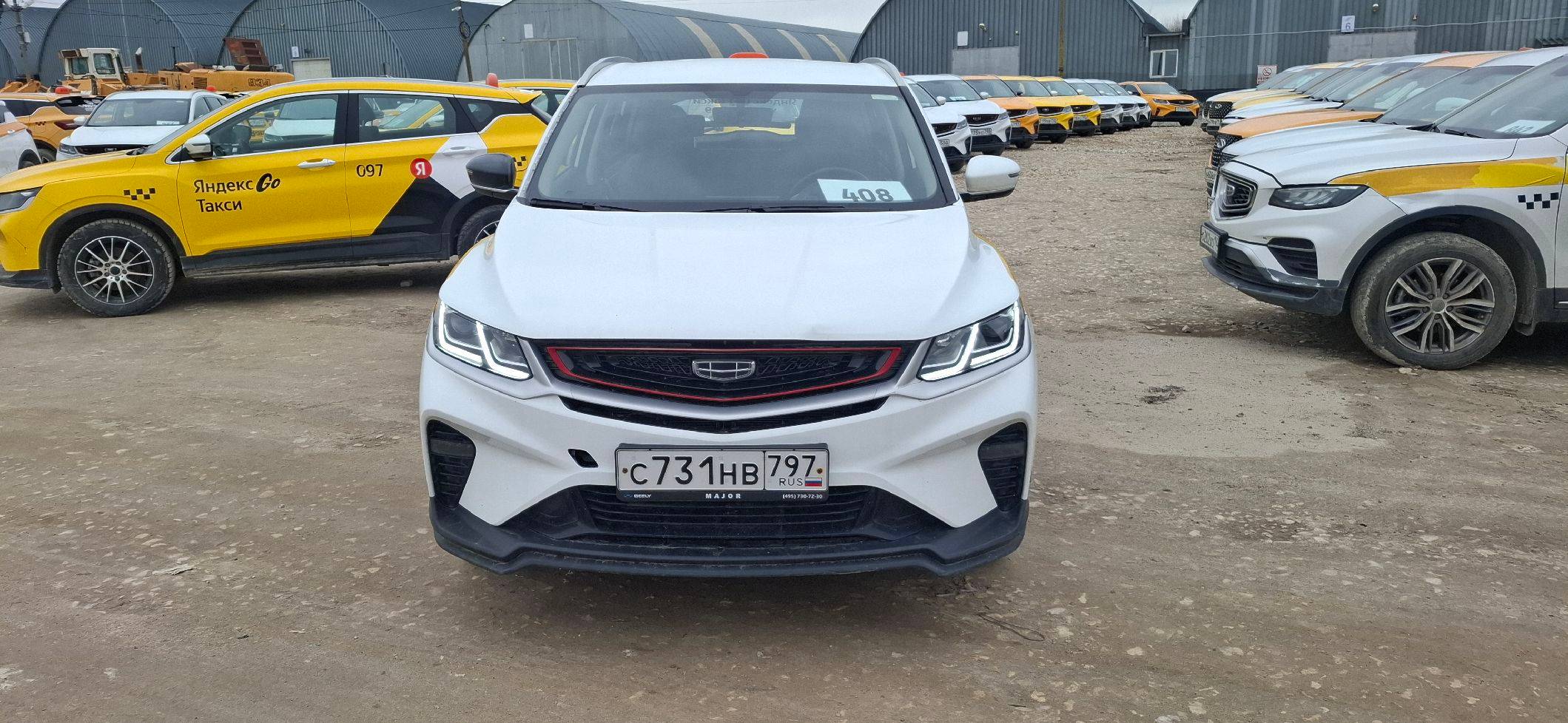 Geely Coolray,  180 000 км, 2023 года в лизинг