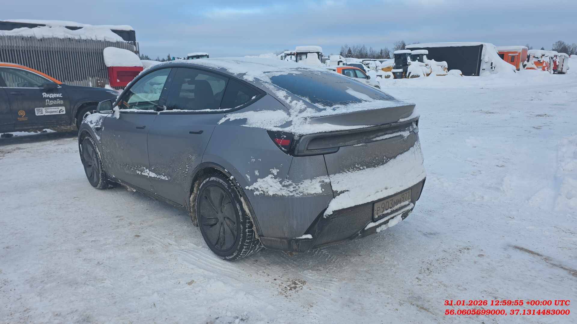 Tesla Model Y,  19 071 км, 2025 года в лизинг