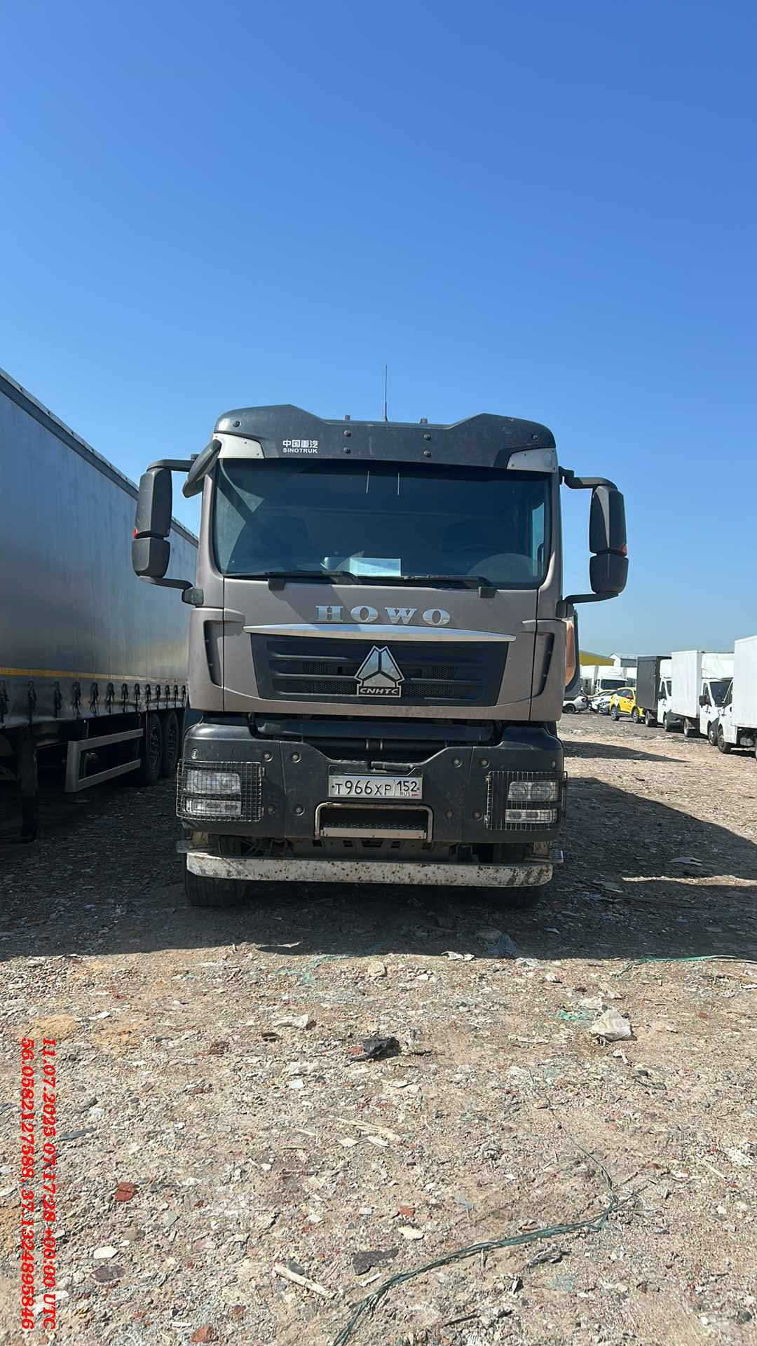 HOWO ZZ3317V386GE1 8х4,  355 455 км, 2022 года в лизинг