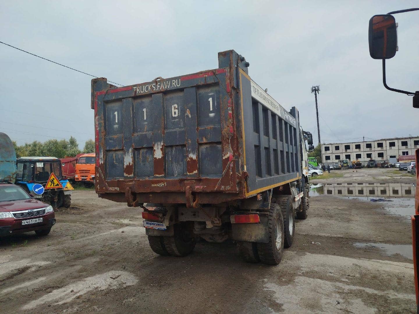 FAW CA3250P66K24L1TE5 6x6,  93 707 км, 2023 года в лизинг