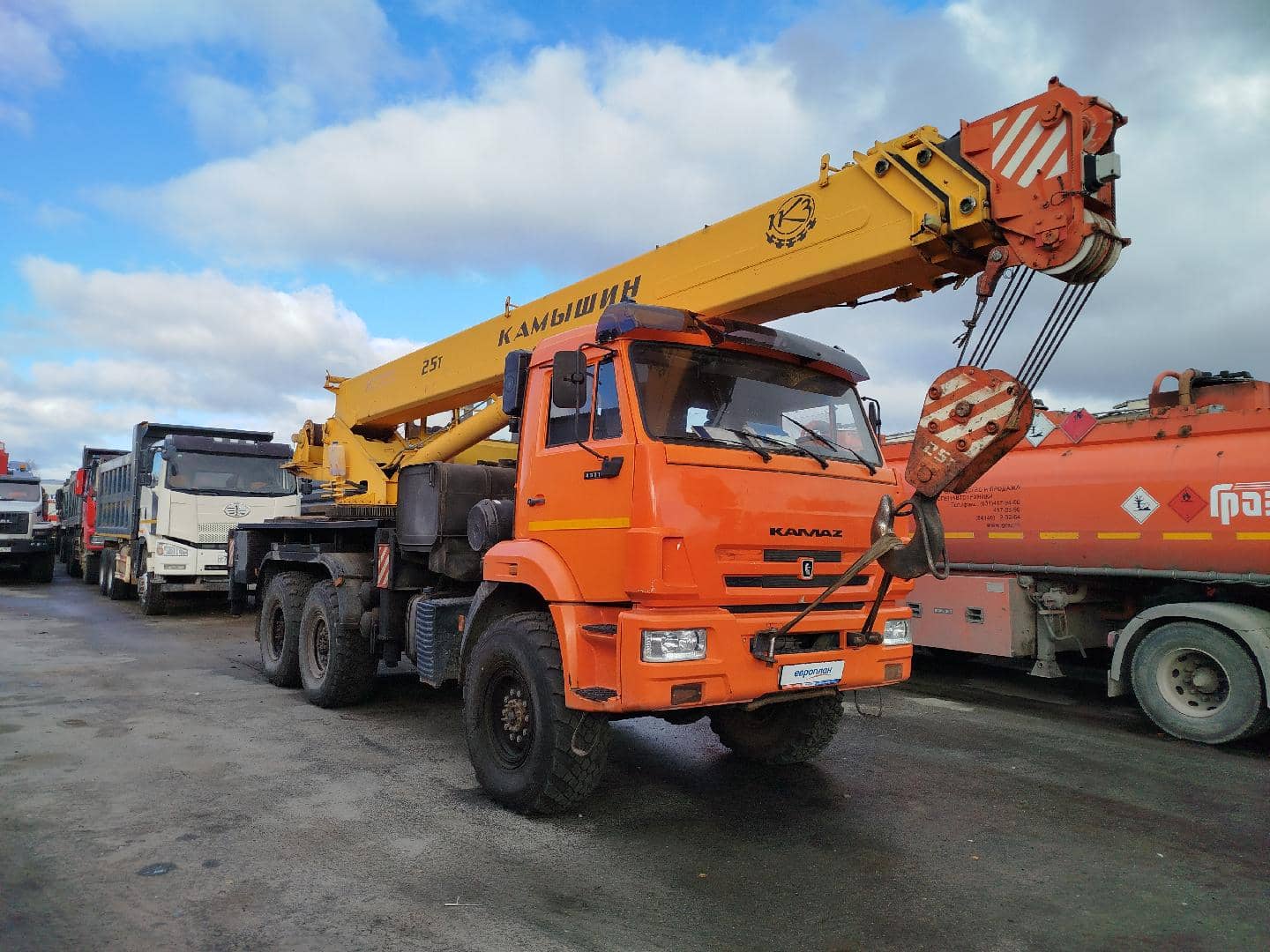 КАМАЗ 43118-3027-50(E5),  94 636 км, 2020 года в лизинг