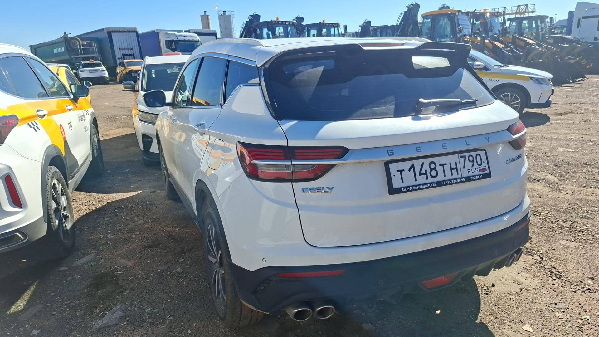 Geely Coolray,  70 614 км, 2023 года в лизинг