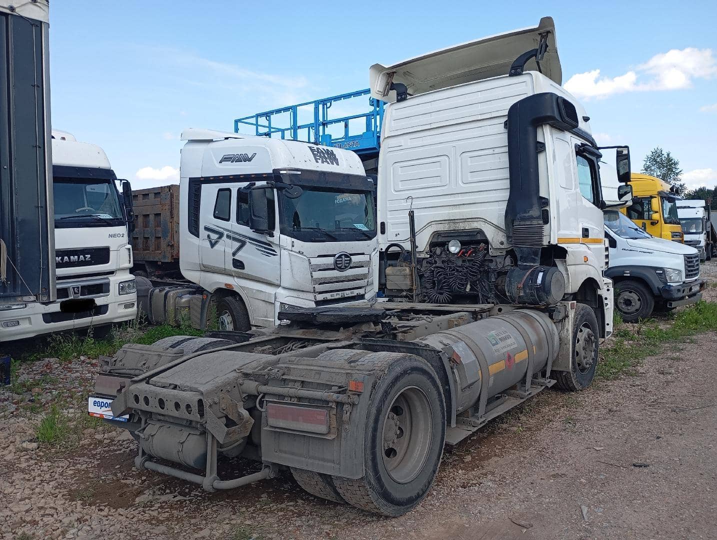 КАМАЗ 5490-5P CNG (M1840),  363 800 км, 2021 года