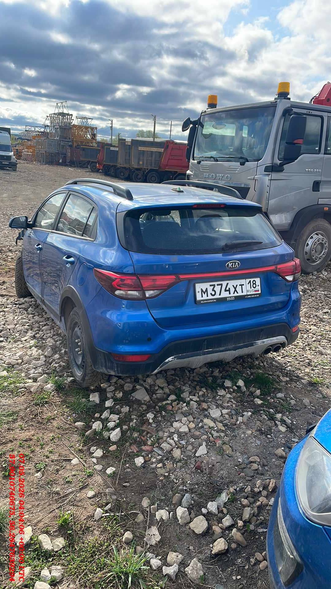 KIA Rio X-Line,  100 000 км, 2019 года
