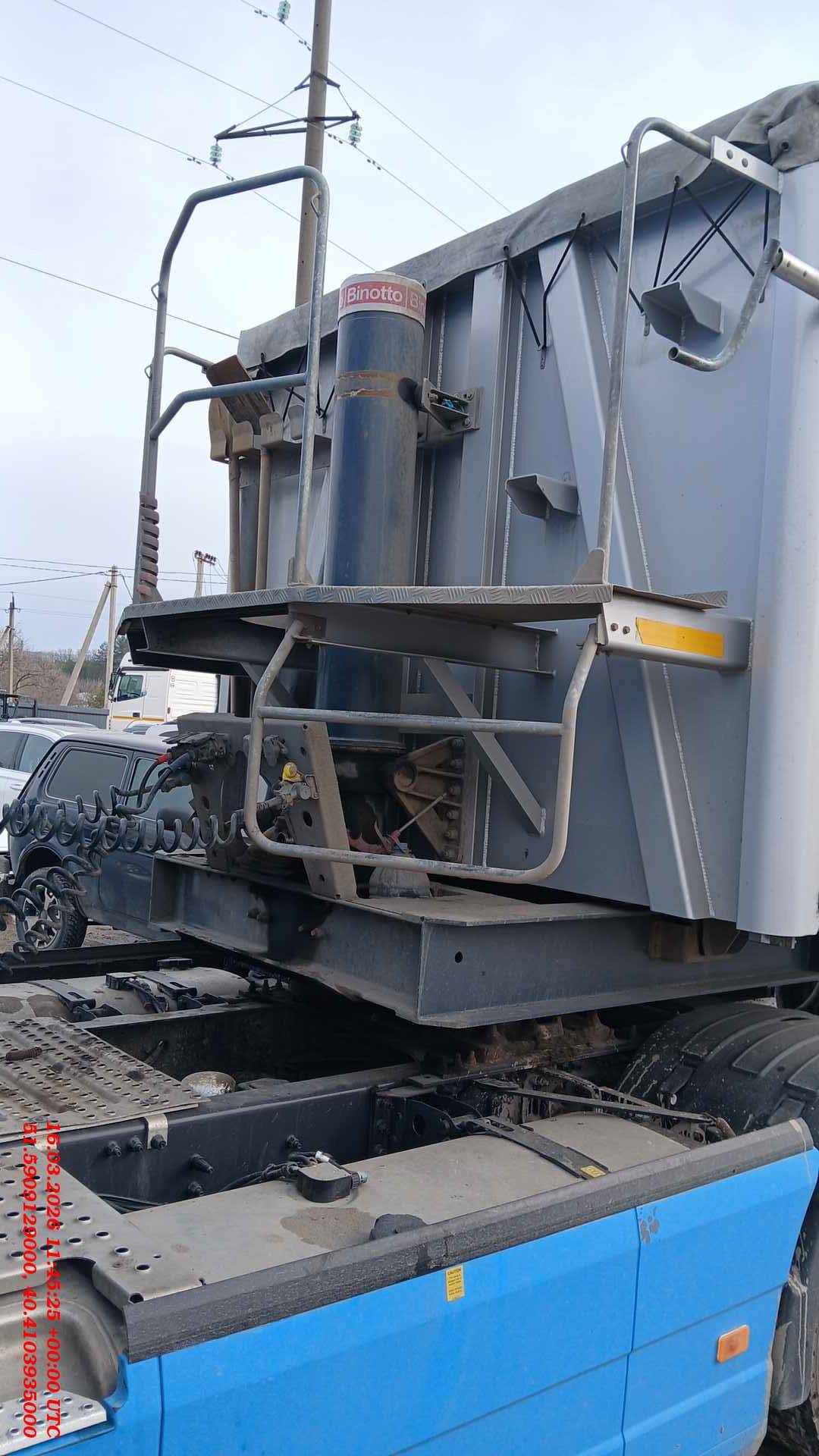 BODEX Самосвальный KIS 4WA1 40 м³, 2023 года в лизинг