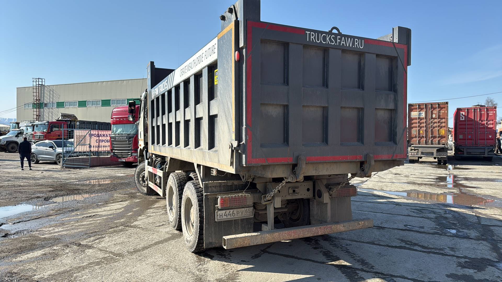 FAW CA3250P66K2T1E5 6х4,  21 030 км, 2023 года в лизинг