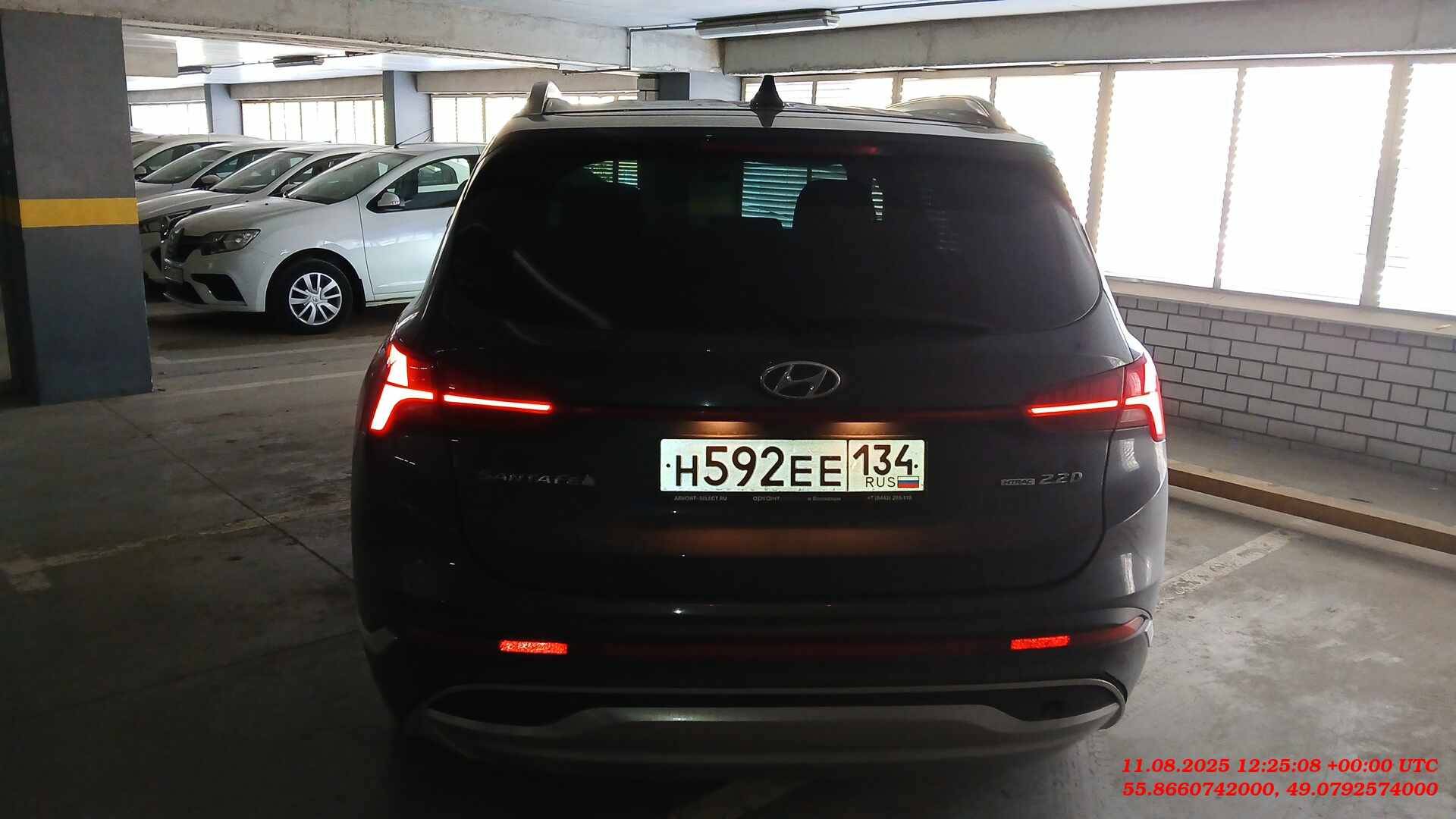 Hyundai Santa Fe,  89 347 км, 2022 года в лизинг