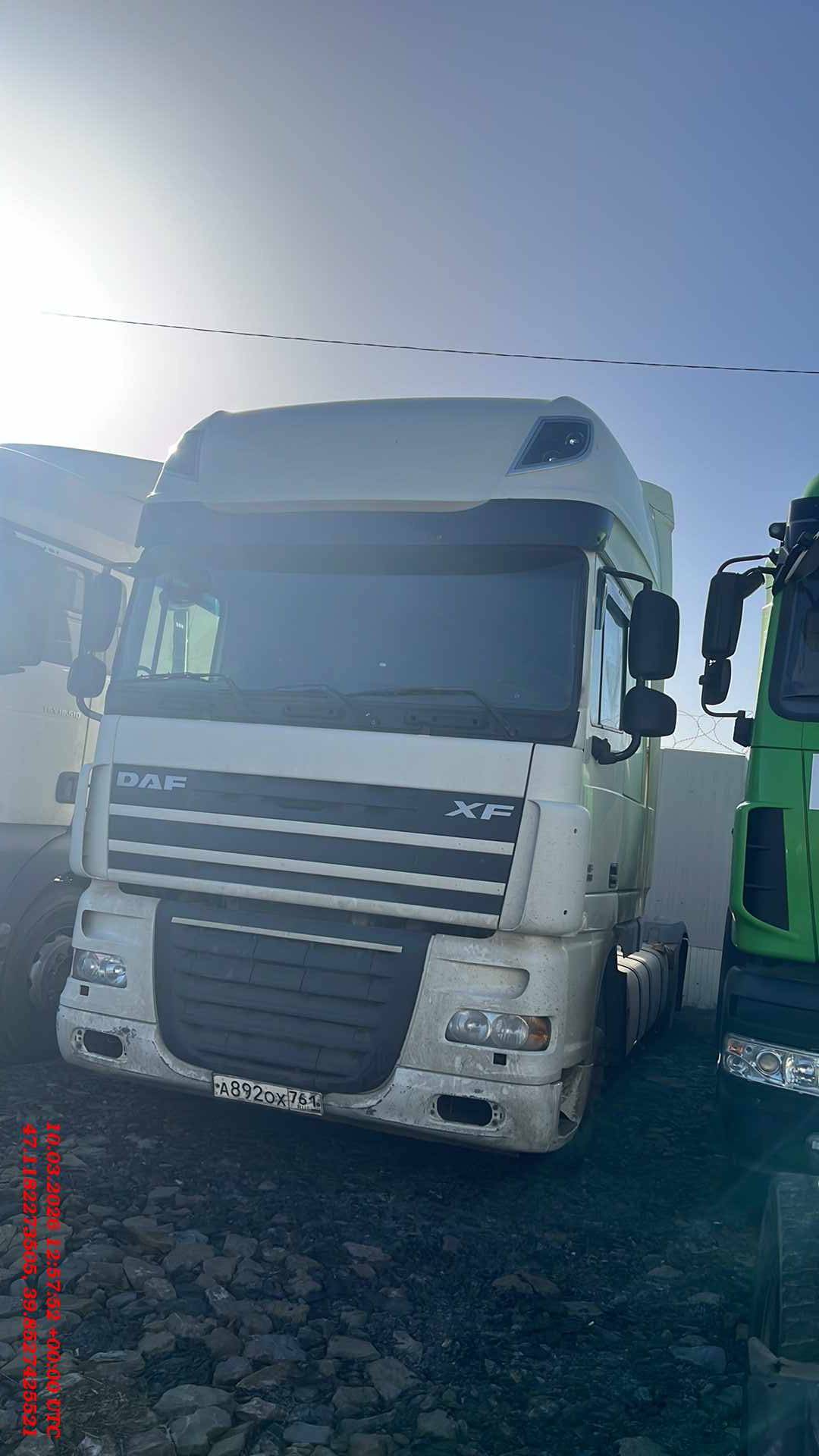DAF XF105.460 FT 4x2 (Space Cab),  1 243 983 км, 2017 года