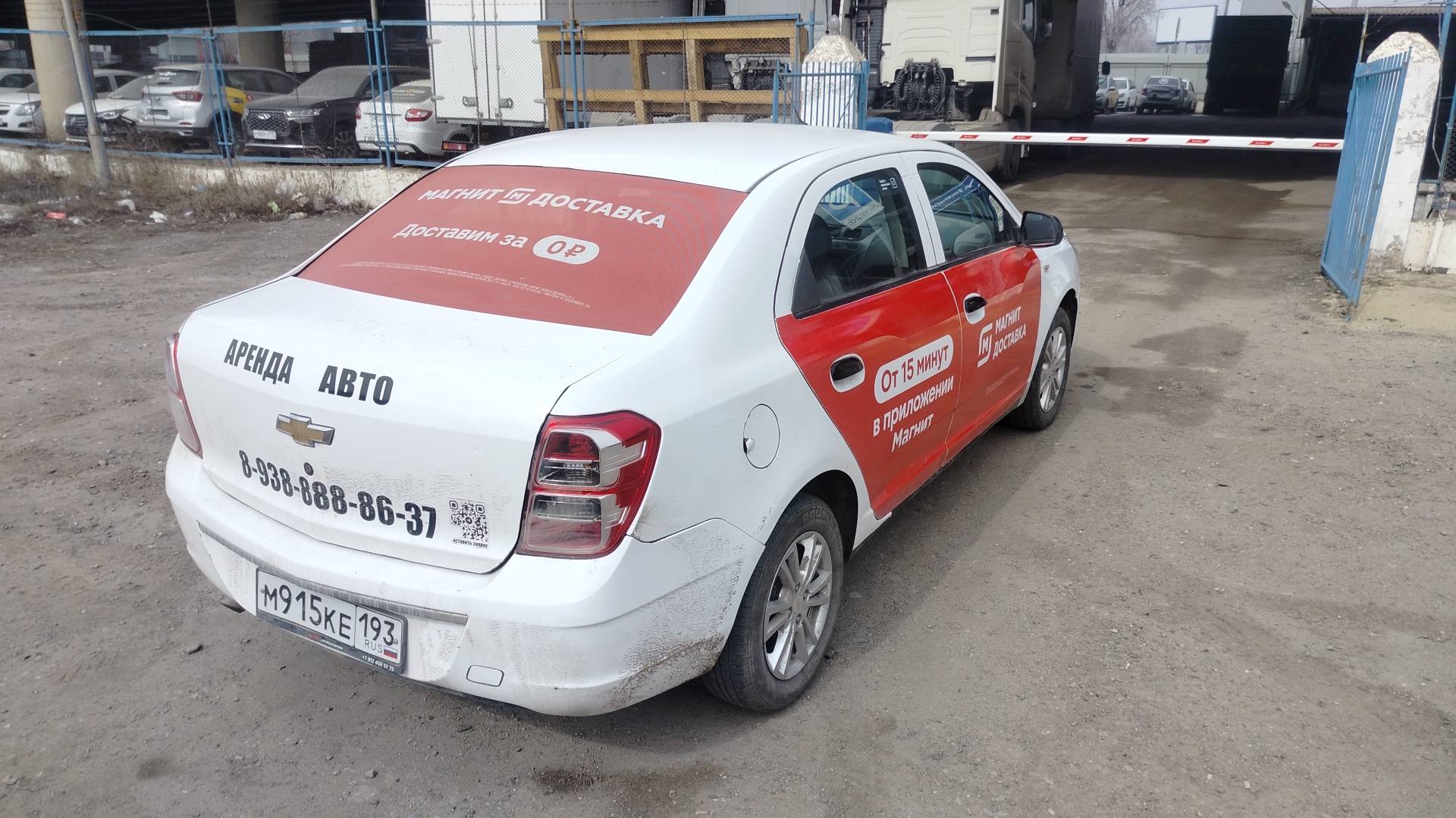 Chevrolet Cobalt,  73 318 км, 2023 года в лизинг