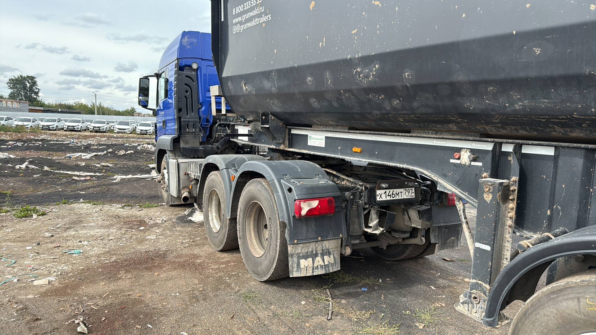 MAN TGS 33.480 6X4 BBS-WW (L),  498 310 км, 2019 года в лизинг