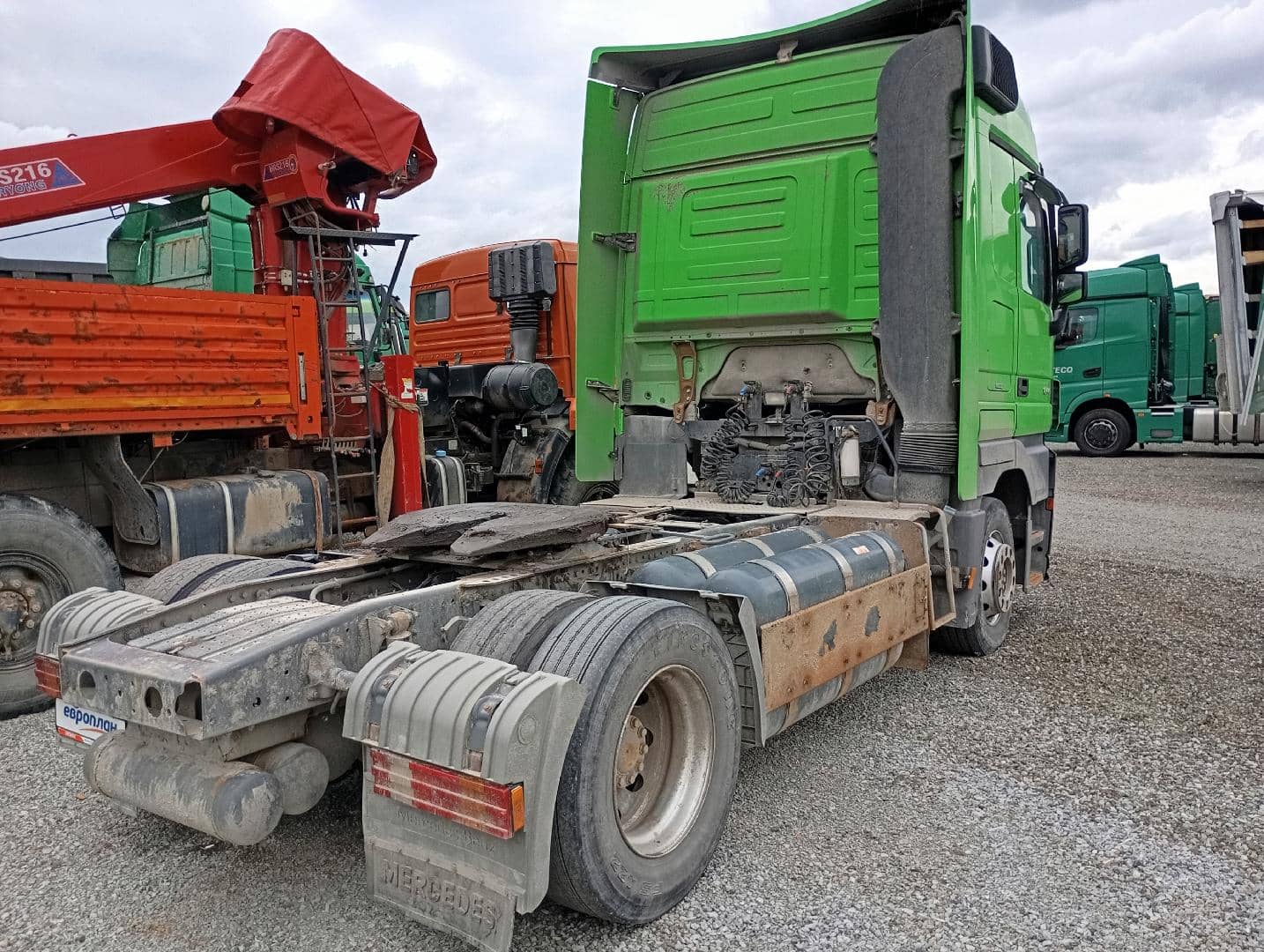 Mercedes-Benz Actros 3 1844 LS 4x2 (L),  1 234 103 км, 2017 года в лизинг