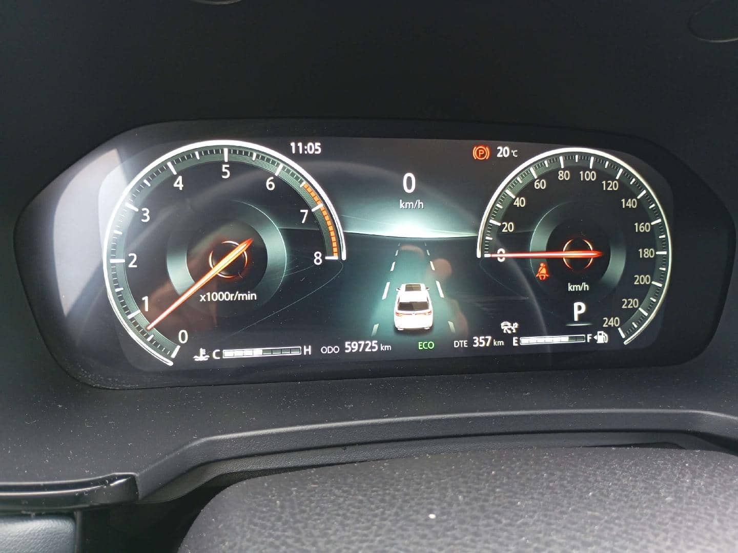 Changan CS95,  59 725 км, 2024 года в лизинг