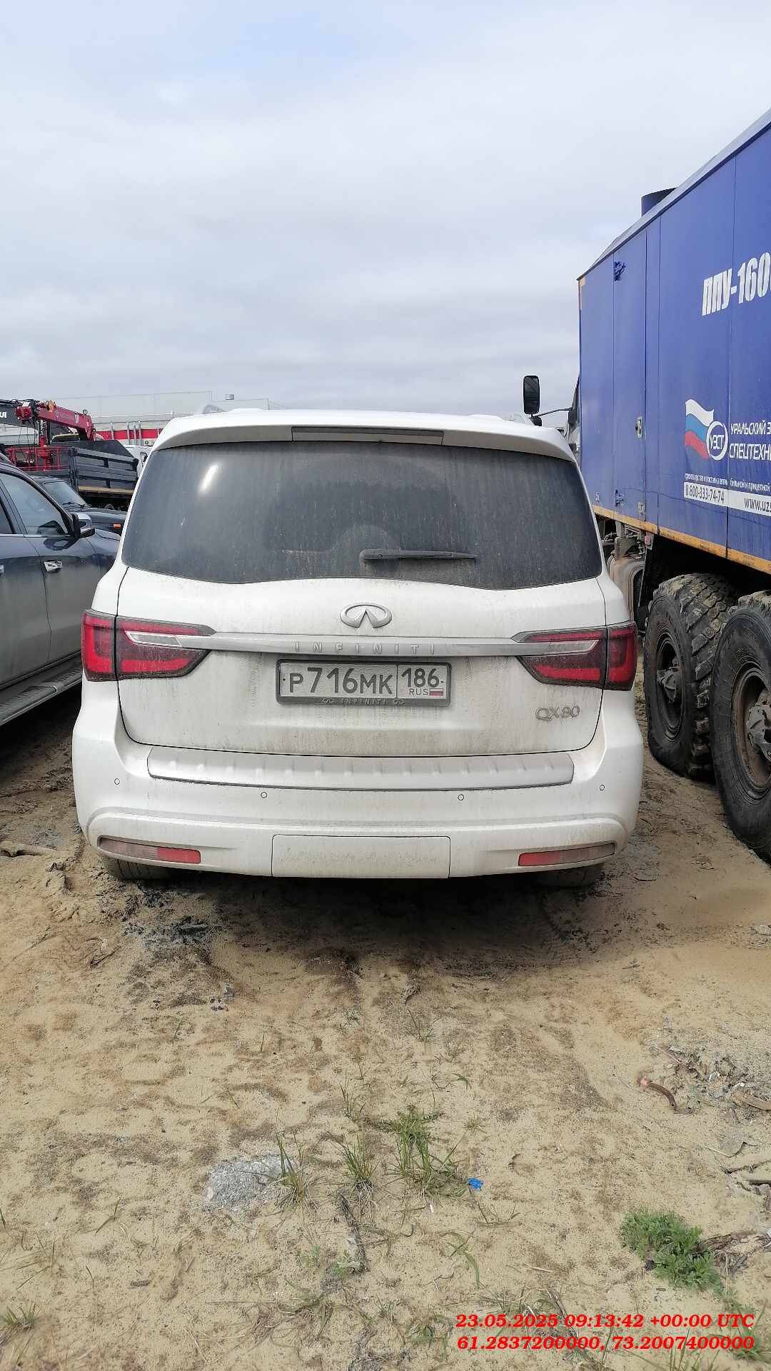 INFINITI QX80,  135 641 км, 2019 года в лизинг