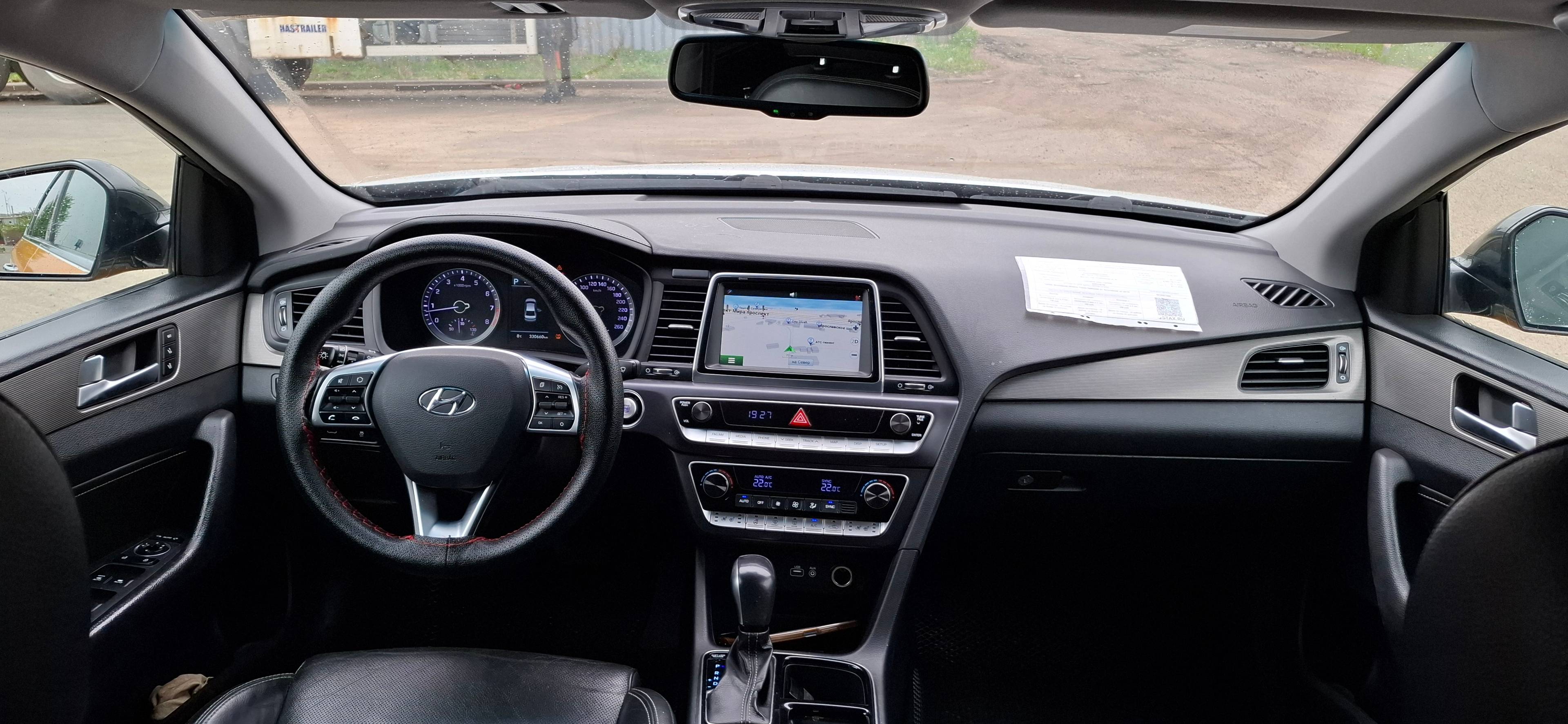 Hyundai Sonata,  330 660 км, 2019 года в лизинг