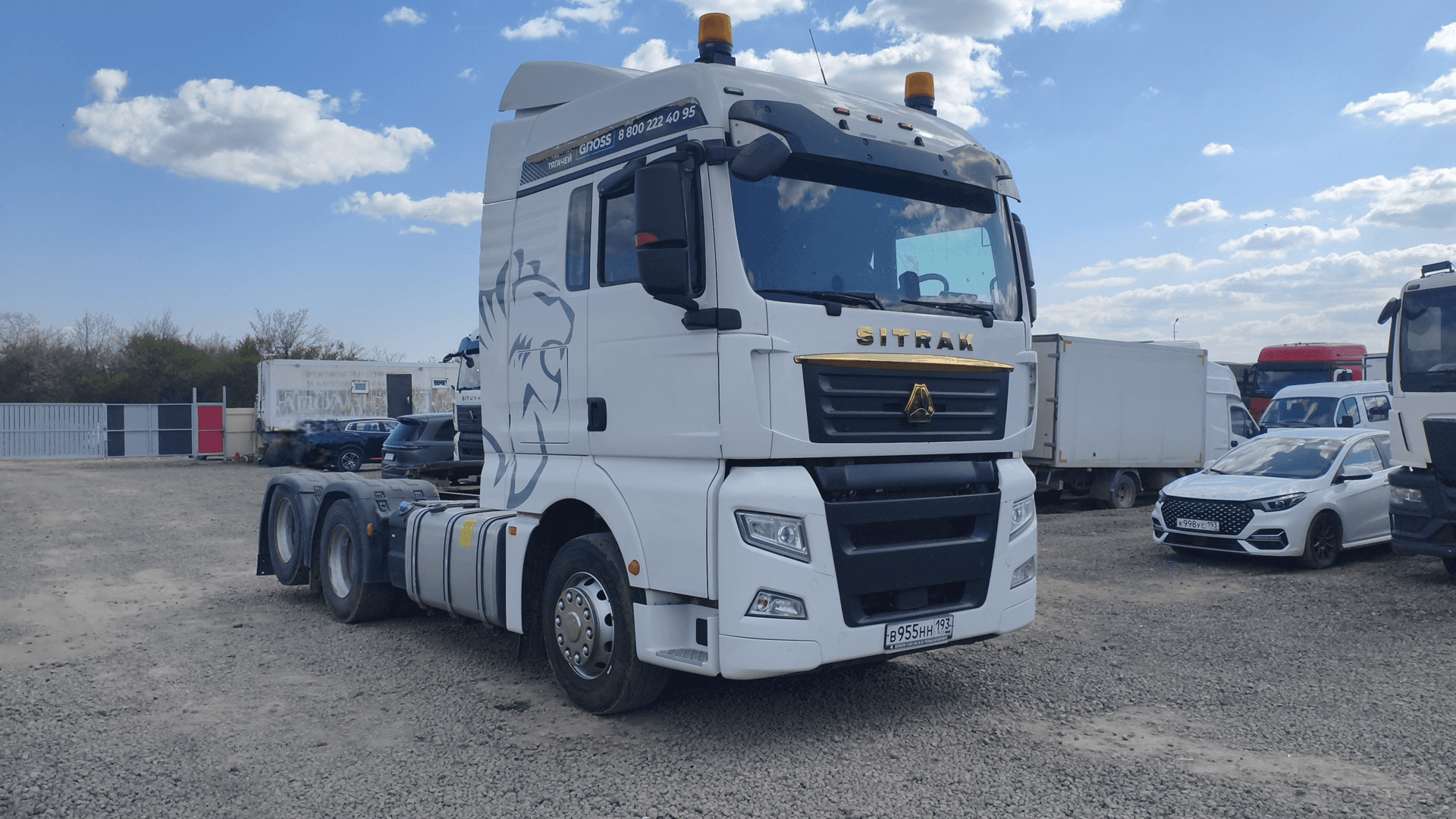 Sitrak ZZ4256V363HE1 6×2,  251 087 км, 2023 года в лизинг