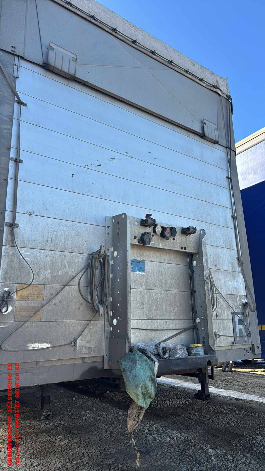 SCHMITZ Шторно-бортовой 9084, 2015 года