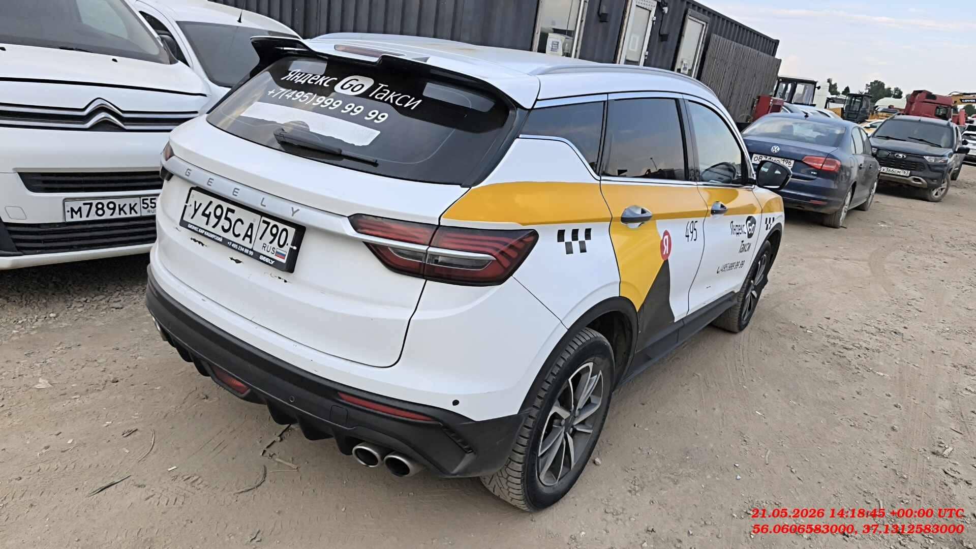 Geely Coolray,  271 896 км, 2023 года в лизинг