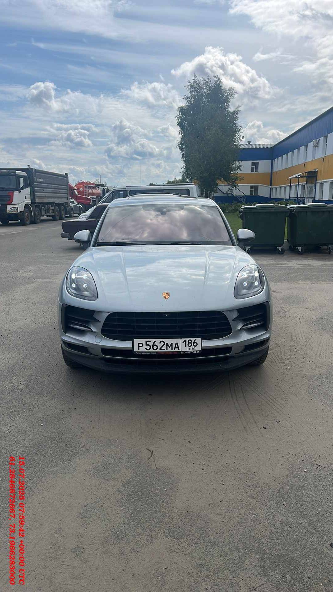 Porsche Macan,  97 791 км, 2021 года в лизинг