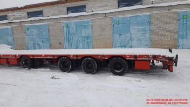 Тверьстроймаш Низкорамный полуприцеп 993941-AL48